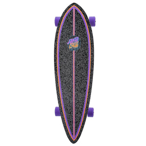 Santa Cruz Skateboard Rad Dot Pintail Cruzer 33"