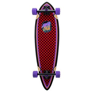 Santa Cruz Skateboard Rad Dot Pintail Cruzer 33"