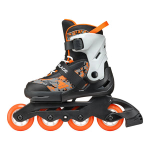 Rollerblade Microblade SL Adj Inline Skates Black/Orange