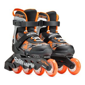 Rollerblade Microblade SL Adj Inline Skates Black/Orange