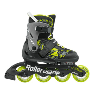 Rollerblade Microblade SL Adj Inline Skates Black/Lime