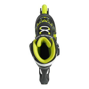 Rollerblade Microblade SL Adj Inline Skates Black/Lime