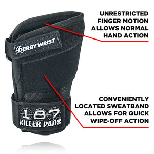187 Derby Wrist Guards