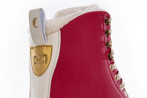 Chaya Merlot Ice Skate Red