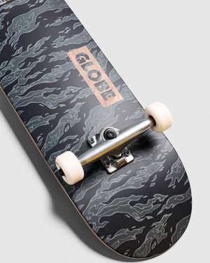 Globe Goodstock Black Camo 8.5" Complete Skateboard
