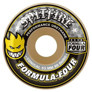 Spitfire Conical F4 99D 52/56mm Skateboard Wheels Skateboard Wheels
