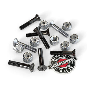 Independent Bolts Phillips Head 1 Inch Black/Silver