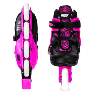 Crazy Inline Skate Blade Size Adjustable Pink