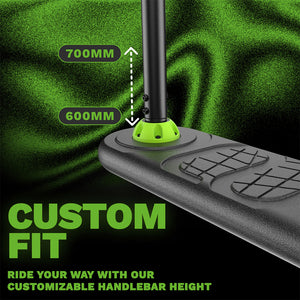 Indo Fusion Tramp Scooter - Black/Green