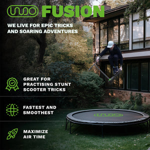 Indo Fusion Tramp Scooter - Black/Green
