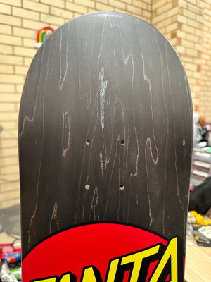 Santa Cruz Skateboard Deck Classic Dot 8.25" Black - Clearance