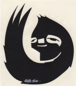 Hella Grip - OG sloth die-cut sticker