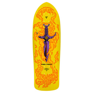 Powell Peralta Bones Brigade Guerrero 15th Series Deck - Yellow