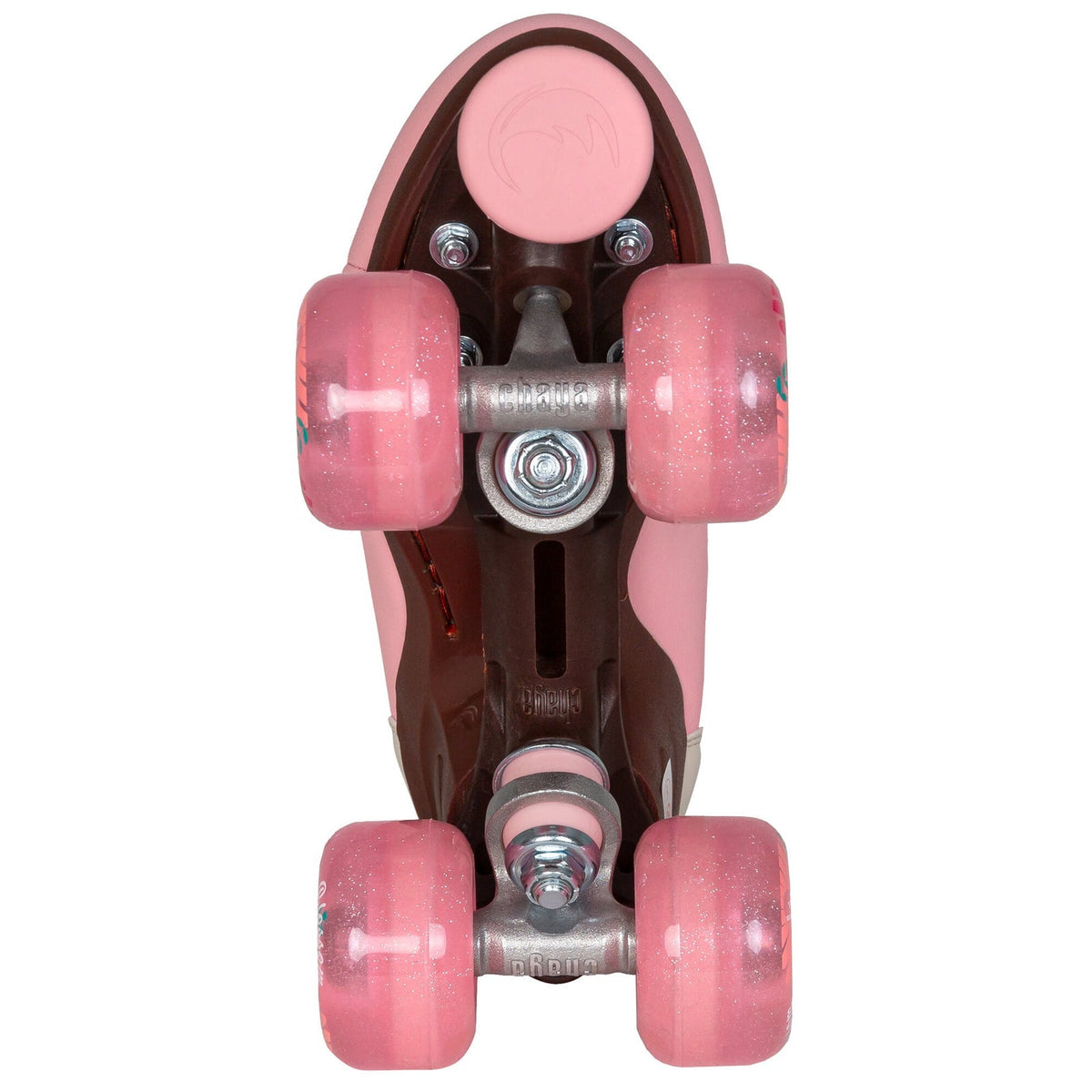 Chaya Miyu Pink Leopard Outdoor Rollerskates
