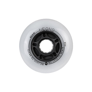 Powerslide Neons LED Inline Wheels 80mm/85a 4pk