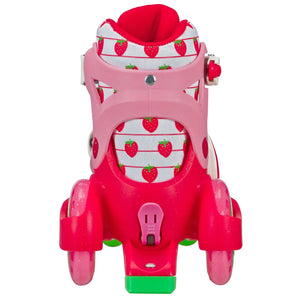 RDS Fun Roll Adjustable Skates - Strawberry
