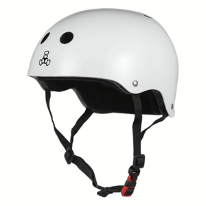Triple 8 The Certified Helmet SS White Gloss