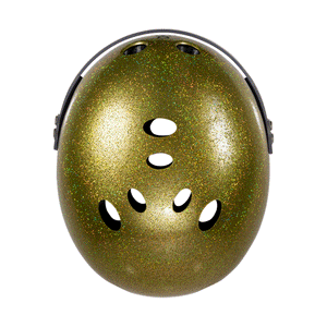 Triple 8 The Visor Certified Helmet SS Gold Glitter