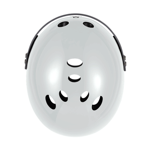 Triple 8 The Visor Certified Helmet SS White Gloss