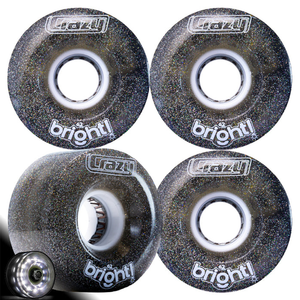 Crazy Bright 62mm LED Wheels 4pk