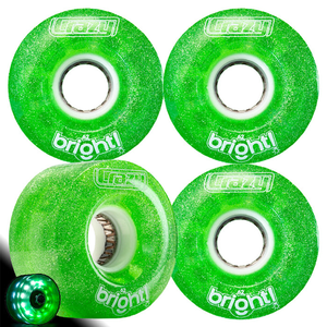 Crazy Bright 62mm LED Wheels 4pk