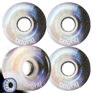 Crazy Bright 62mm LED Wheels 4pk