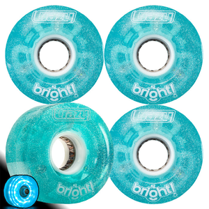 Crazy Bright 62mm LED Wheels 4pk