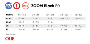 Powerslide Zoom Black 80 Inline Skates