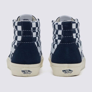 Vans SK8 HI - Checkerboard Dress Blues/True Navy