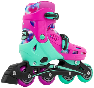 SFR Cyclone II Adjustable Inline Skate Tie Dye