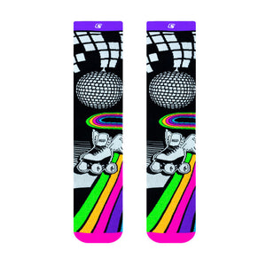 Crazy Skates Disco Roller Socks