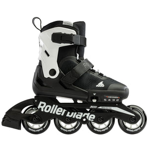 Rollerblade Microblade Adj Inline Skates Black/White