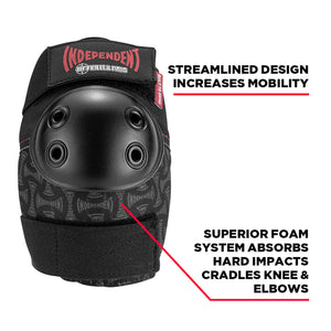 187 Knee & Elbow Pad Combo Pack Independent