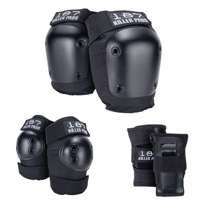187 Six Pack Killer Pad Set - Black