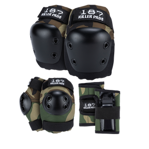 187 Junior Six Pack Pad Set Camo