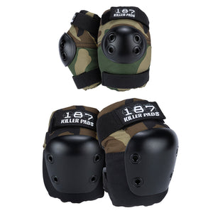 187 Knee & Elbow Pad Combo Pack Camo
