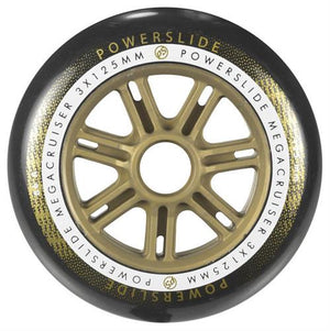 Powerslide Megacruiser Wheels 125mm/86a each - Skatescool Australia