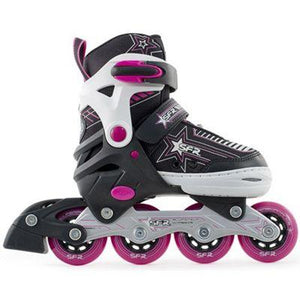 SFR PULSAR ADJUSTABLE INLINE SKATES PINK - Skatescool Australia