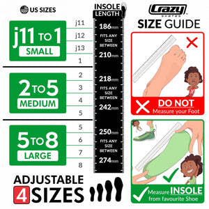 Crazy 148 Adjustable Inline Skates Black