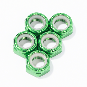 Defiant Upgrades Skateboard Axle Nuts | 5pk