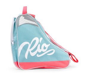 Rio Roller Script Skate Bag Teal/Coral