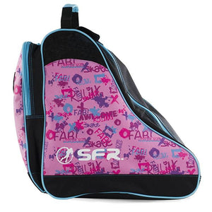 SFR SKATES SKATE BAG PINK GRAFFITI - Skatescool Australia