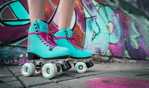 CHAYA MELROSE DELUXE TURQUOISE ROLLER SKATES - Skatescool Australia