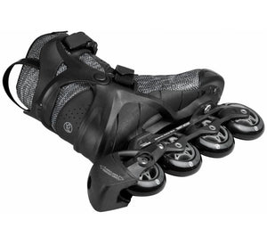 POWERSLIDE SMU RADON TRINITY BLACK WHITE INLINE SKATES - Skatescool Australia