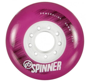 POWERSLIDE SPINNER WHEELS 80MM 85A 4 PACK - Skatescool Australia
