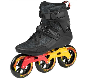 POWERSLIDE KAZE SUPER CRUISER 110 BLACK INLINE SKATES - Skatescool Australia