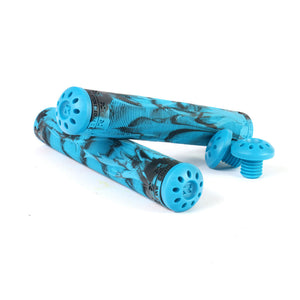 Root Industries R2 Air Grips - Aqua/Black