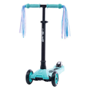 I-Glide Scooter Ribbons - Blue/White