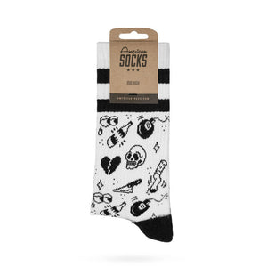 American Socks Flash Tattoo - Mid High