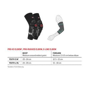 G-Form Pro-X3 Elbow - Youth Protective Gear